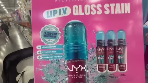 NYX Lip I.V. Hydrating Gloss Stain, 3-Pack