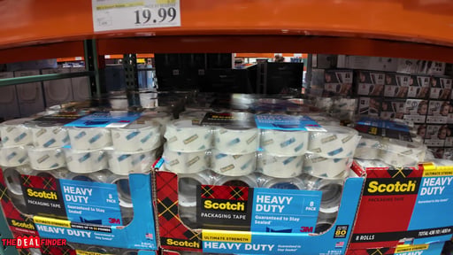 3M Scotch Heavy Duty Shipping Tape 8-Pack