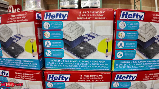 Hefty 12 Piece Shrink-Pak Combo