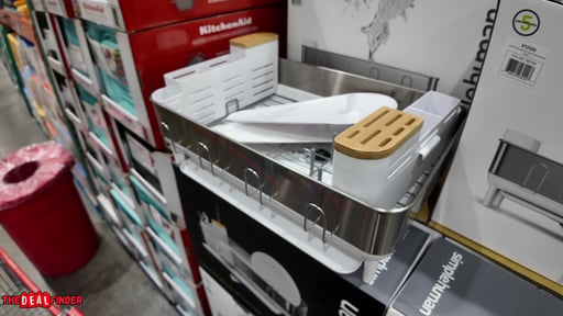 Simplehuman Dishrack with Knife Block