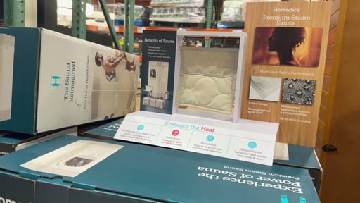 HoMedics Premium Portable Steam Sauna