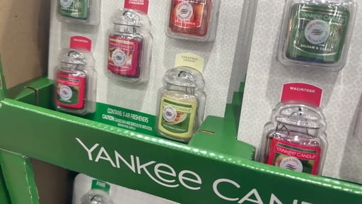Yankee Candle Car Jar Air Freshener 5-Pack