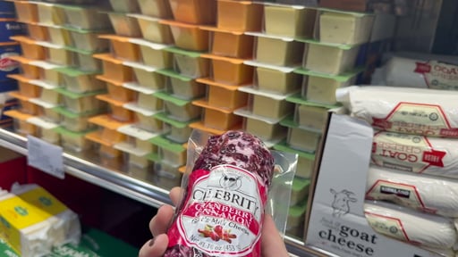 Celebrity Cranberry Cinnamon Goat Cheese