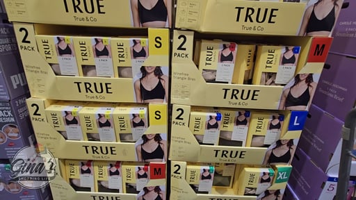 True & Co Women's Wirefree Bra, 2-Pack