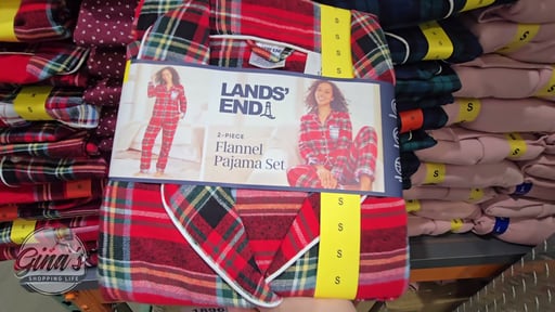 Lands' End Women's Flannel Pajamas