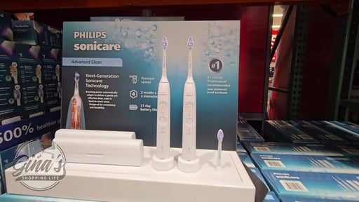Philips Sonicare Advanced Clean Rechargeable Toothbrush 2PK