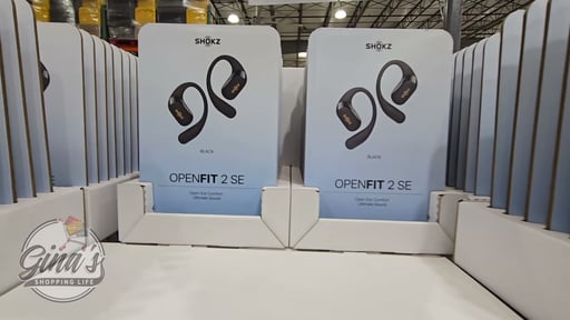 Shokz OpenFit 2 SE Open-Ear True Wireless Earbuds - Black