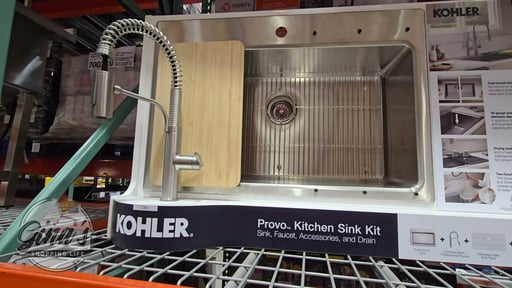 Kohler Provo Kitchen Sink Kit