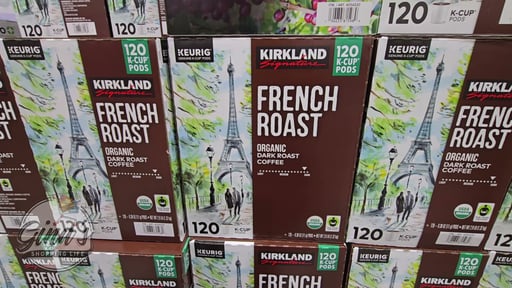 Kirkland Signature Organic French Roast K-Cup Pods 120ct