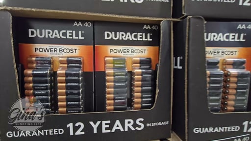 Duracell AA Alkaline Batteries 40PK