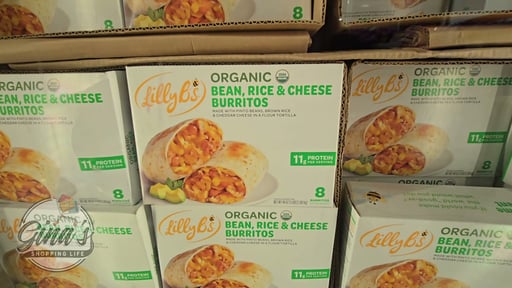 Lilly B's Organic Bean, Rice & Cheese Burritos 8ct