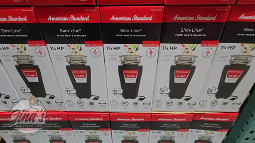American Standard Slim Garbage Disposer 1-1/4 HP