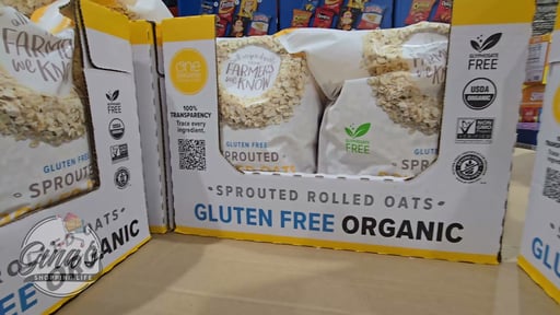 One Degree Organic Sprouted Rolled Oats 80oz