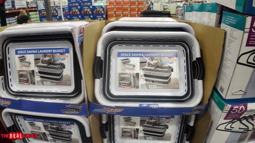 Pop & Load Collapsible Laundry Basket (Single Pack)