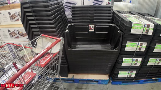IRIS Heavy Duty Side Entry Stacking Bin