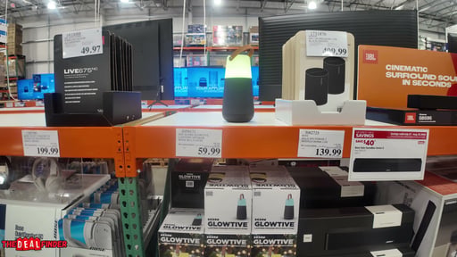 ION Audio Glowtive Bluetooth Lantern Speaker with Multi-Sync