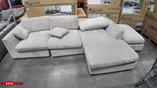 Aiden & Ivy Marlow 6-Piece Modular Fabric Sectional