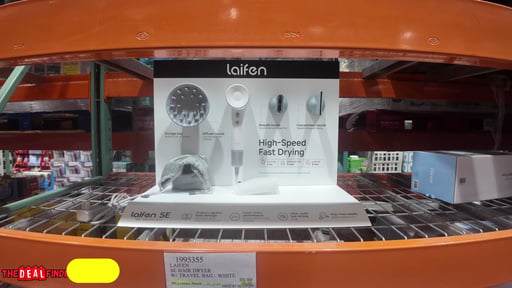Laifen SE Hair Dryer with Travel Bag - White