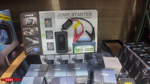 Type S 8,600mAh Power Bank Jump Starter