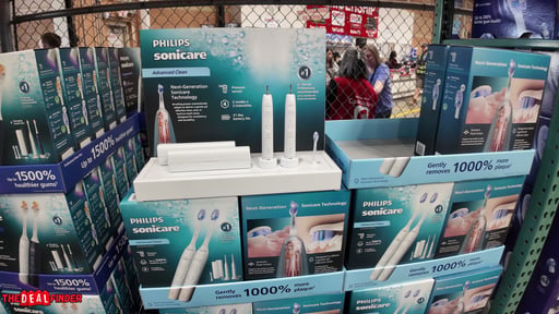 Philips Sonicare Advanced Clean Rechargeable Toothbrush (2pk)