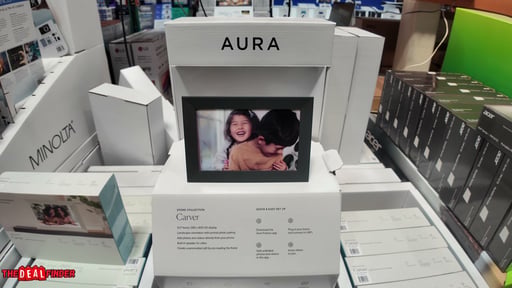 Carver Stone Collection by Aura WiFi Photo Frame