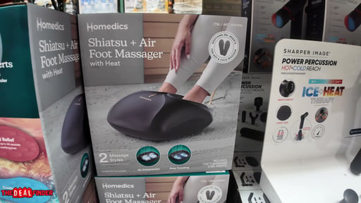 HoMedics Shiatsu + Air Foot Massager with Heat