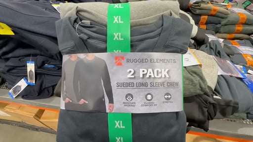 Rugged Elements Men's Long Sleeve Tee 2PK