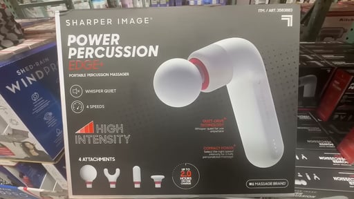 Sharper Image Power Percussion Edge+ Massager