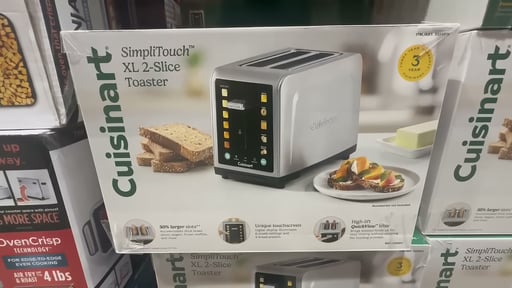Cuisinart SimpliTouch XL Color Touchscreen 2-Slice Toaster