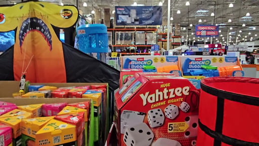 EastPoint Huge Yahtzee Giant Dice Game Set