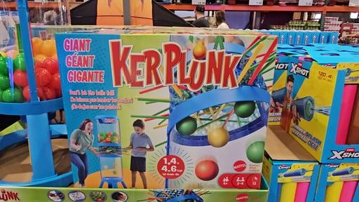 Giant Ker-Plunk Game