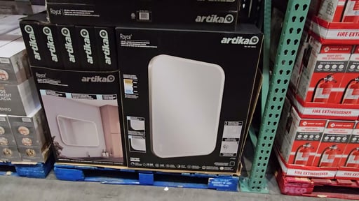 Artika Royce 32" x 24" Rectangle LED Mirror with Integrated Defogger