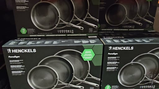 Henckels Paradigm Ceramic 3-PC Hybrid Skillet