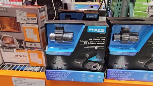 Type S T402 Dual 4K and 1080P Dash Cam with AI