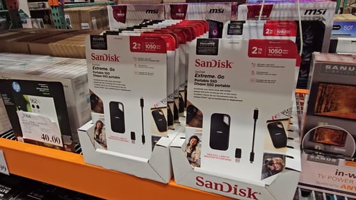 SanDisk 2TB Extreme Go Portable SSD