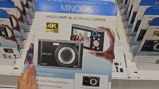 Minolta MND23 48MP Point and Shoot Digital Camera