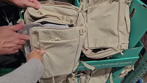 Bagsmart 38L Backpack with Compression Cubes