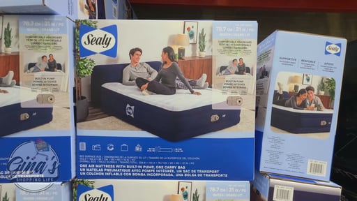 Sealy Queen Airbed with Headboard