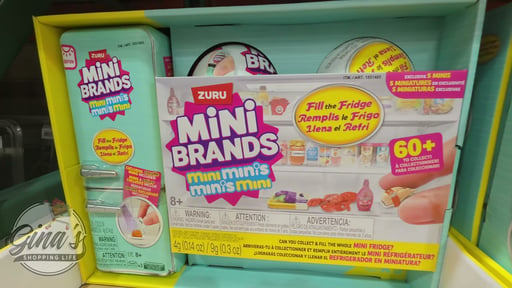 Mini Brands Fill the Fridge