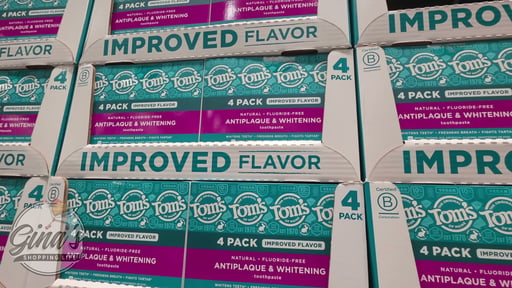 Tom's of Maine Antiplaque & Whitening Toothpaste 4/4.7OZ