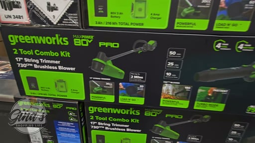 Greenworks 80V Blower & Trimmer Combo Kit