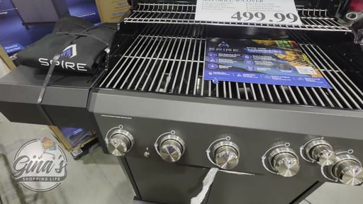Spire 6-Burner 550X Gas Grill with Cover