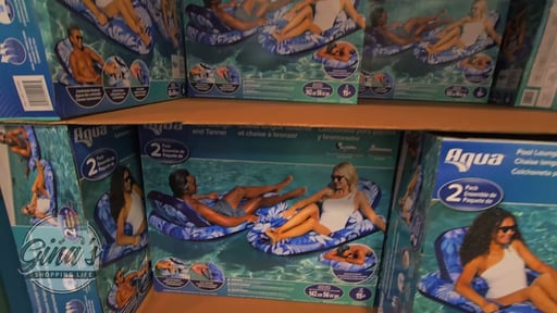 Aqua Luxury Pool Lounger / Tanner 2-Pack