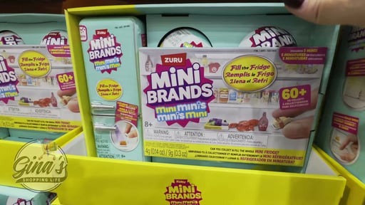 Mini Brands Fill the Fridge