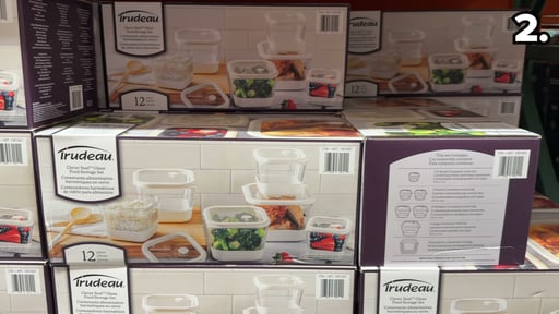 Trudeau 12-Piece Clever Seal Glass Airtight Food Storage Set