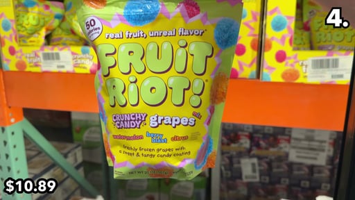 Fruit Riot Crunchy Candy Grapes, 20 oz