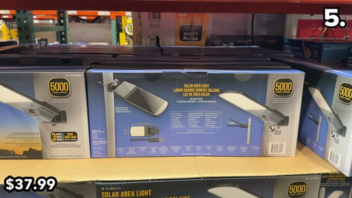 Fresh Source 5000L Solar Area Light