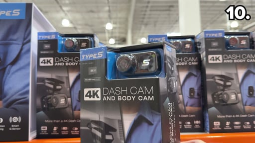 Type S 4K Dash Cam and Body Cam