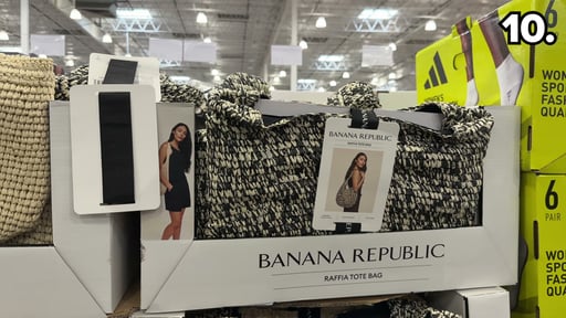 Banana Republic Raffia Tote Bag