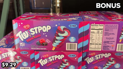 Twistpop Berrylicious Frozen Fruit Pops, 15 CT